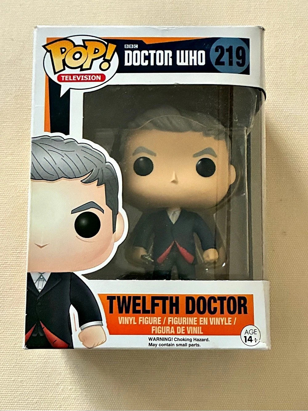 Funko Pop! Television: Doctor Who - Twelfth Doctor #219 #219 Vinyl Figure Boxed